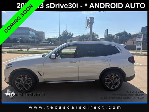Used 2022 BMW X3 sDrive30i w/ Premium Package 2 RWD image 3