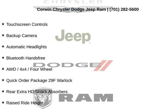Certified 2022 RAM 1500 Warlock AWD/4WD image 8