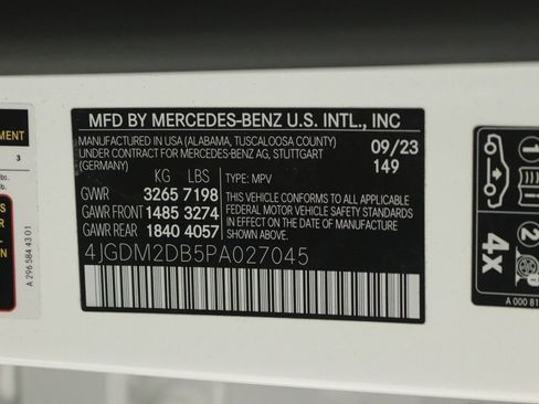 Certified 2023 Mercedes-Benz EQS 450+ SUV image 16