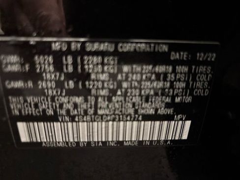 Used 2023 Subaru Outback Onyx Edition XT AWD/4WD image 11
