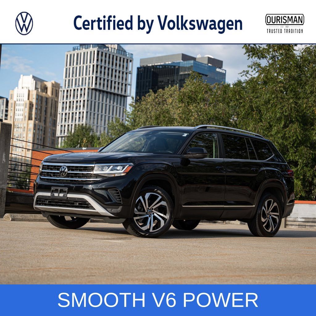 Certified 2023 Volkswagen Atlas SEL AWD/4WD image 1