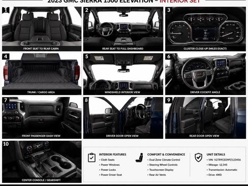 Used 2023 GMC Sierra 1500 Elevation AWD/4WD image 18