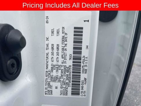 Used 2024 Toyota Tundra Limited w/ Nightshade Package AWD/4WD image 36