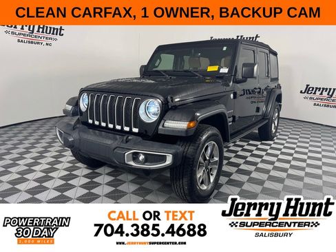 Used 2020 Jeep Wrangler Unlimited Sahara image 1