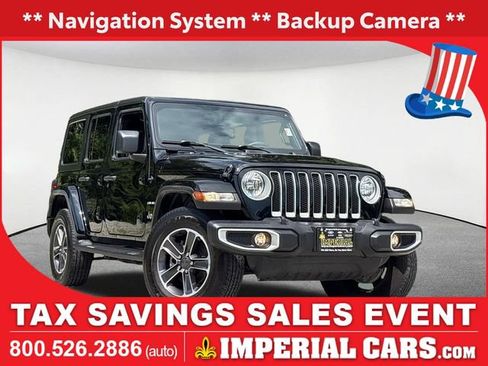 Used 2023 Jeep Wrangler Unlimited Sahara AWD/4WD image 1