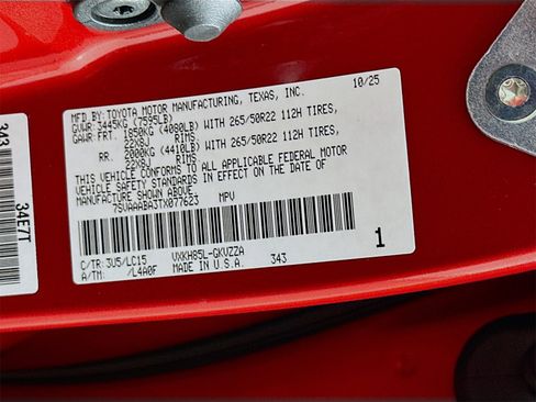 New 2026 Toyota Sequoia Capstone image 34