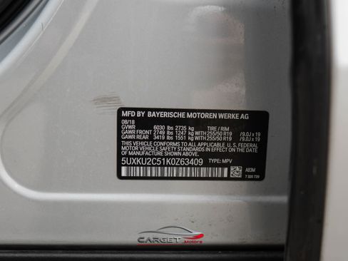 Used 2019 BMW X6 xDrive35i w/ Premium Package image 50