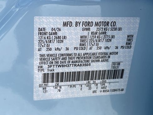 New 2026 Ford Maverick XLT FWD image 32