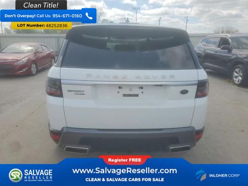 Used 2019 Land Rover Range Rover Sport HSE AWD/4WD image 8