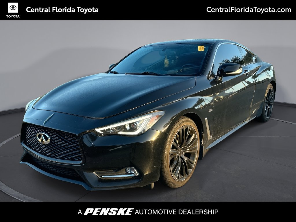 Used 2018 INFINITI Q60 3.0t Luxe w/ Sensory Package 3.0T Luxe AWD/4WD image 1