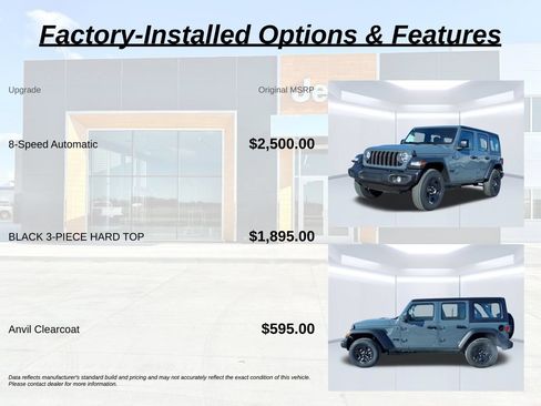 New 2026 Jeep Wrangler Unlimited Sport AWD/4WD image 7