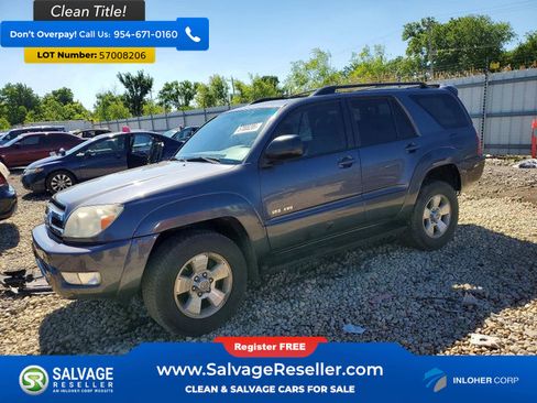 Used 2005 Toyota 4Runner 4WD image 1
