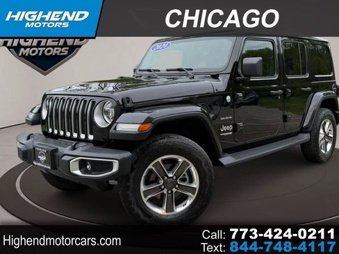 Used 2020 Jeep Wrangler Unlimited Sahara AWD/4WD image 1