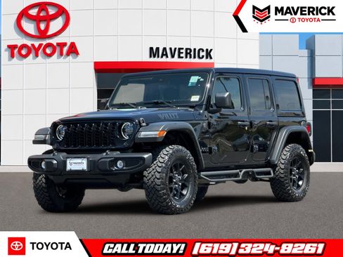 Used 2024 Jeep Wrangler Unlimited Sport AWD/4WD image 1