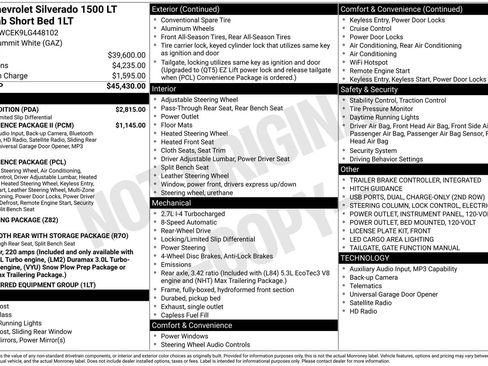 Used 2020 Chevrolet Silverado 1500 LT w/ Texas Edition image 7