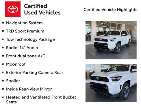 Certified 2026 Toyota 4Runner TRD Sport Premium w/ Tow Technology Package AWD/4WD image 7