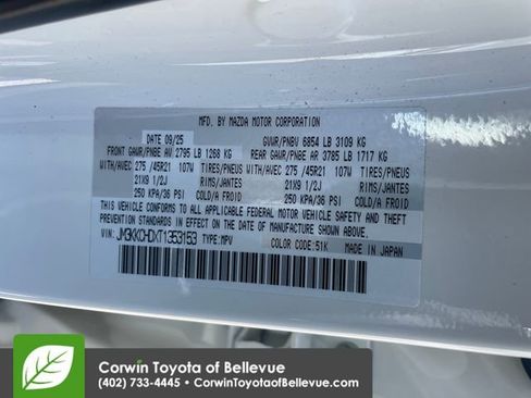 Used 2026 MAZDA CX-90 3.3 Turbo w/ Premium Sport Pkg AWD/4WD image 23