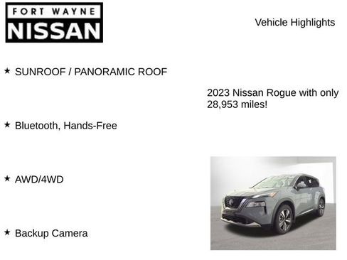 Used 2023 Nissan Rogue Platinum image 7