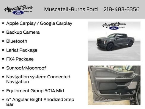 Used 2025 Ford F150 Lariat AWD/4WD image 7
