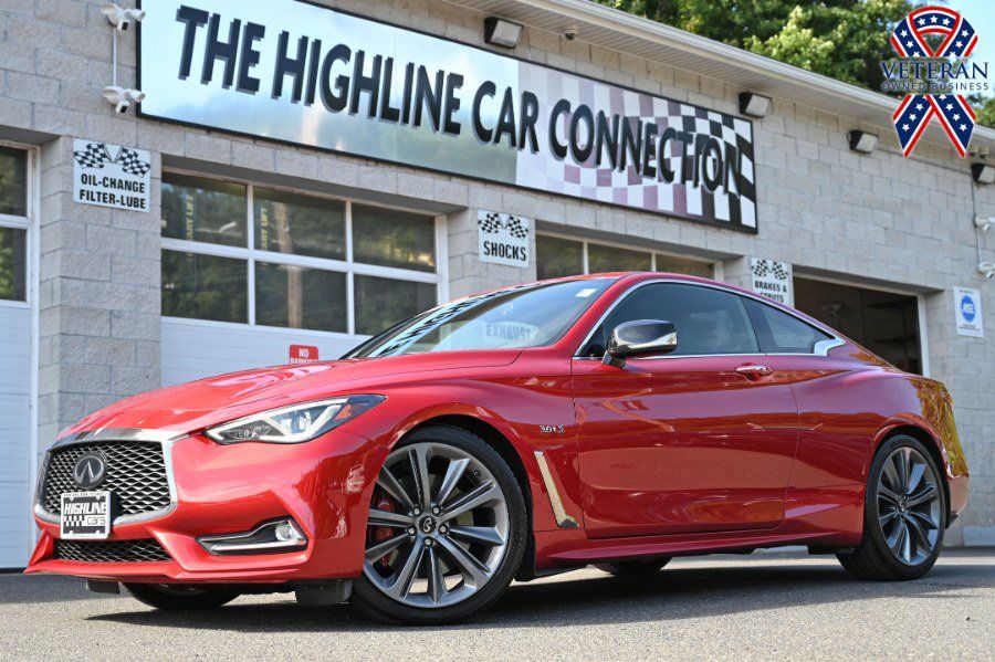 Used 2019 INFINITI Q60 Red Sport 400 w/ Cargo Package AWD/4WD image 1