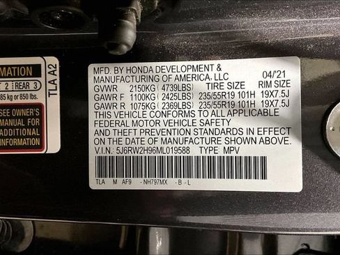 Used 2021 Honda CR-V Touring image 32