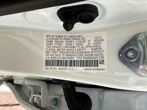 Used 2021 Honda Civic EX-L image 17