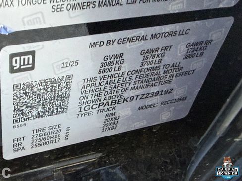 Certified 2026 Chevrolet Silverado 1500 Custom RWD image 25