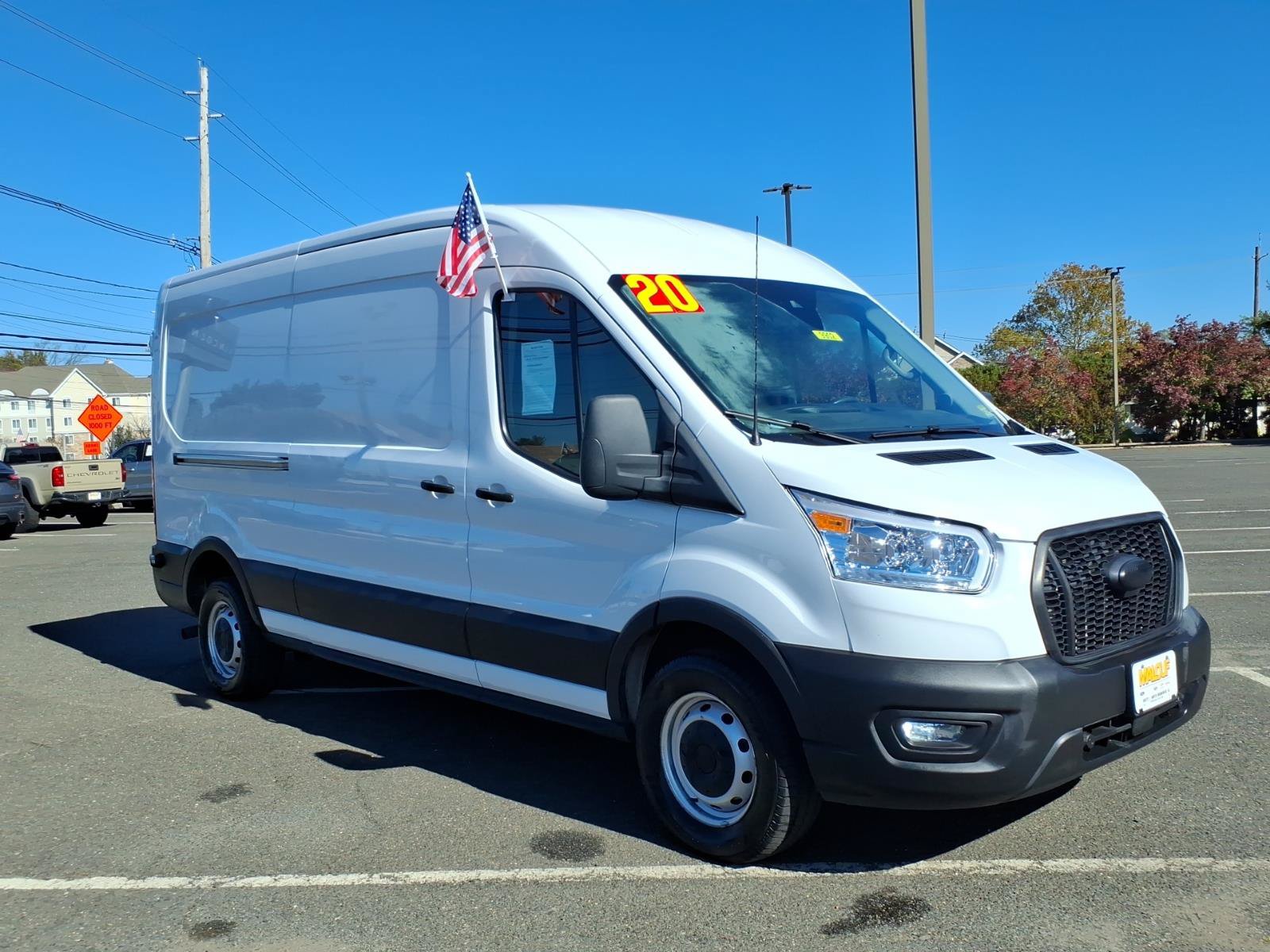 Used 2020 Ford Transit 250 Medium Roof w/ Load Area Protection Package RWD image 1