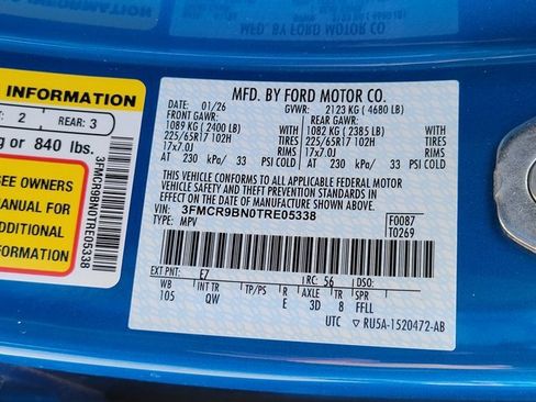 New 2026 Ford Bronco Sport Big Bend w/ Convenience Package image 13