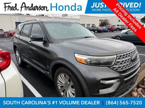 Used 2020 Ford Explorer Limited w/ Class III Trailer Tow Package RWD image 1