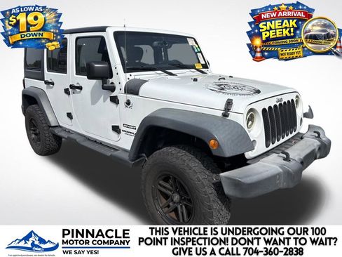 Used 2017 Jeep Wrangler Unlimited Sport w/ Quick Order Package 24S AWD/4WD image 1