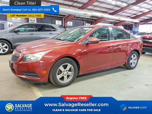 Used 2012 Chevrolet Cruze LT FWD image 1