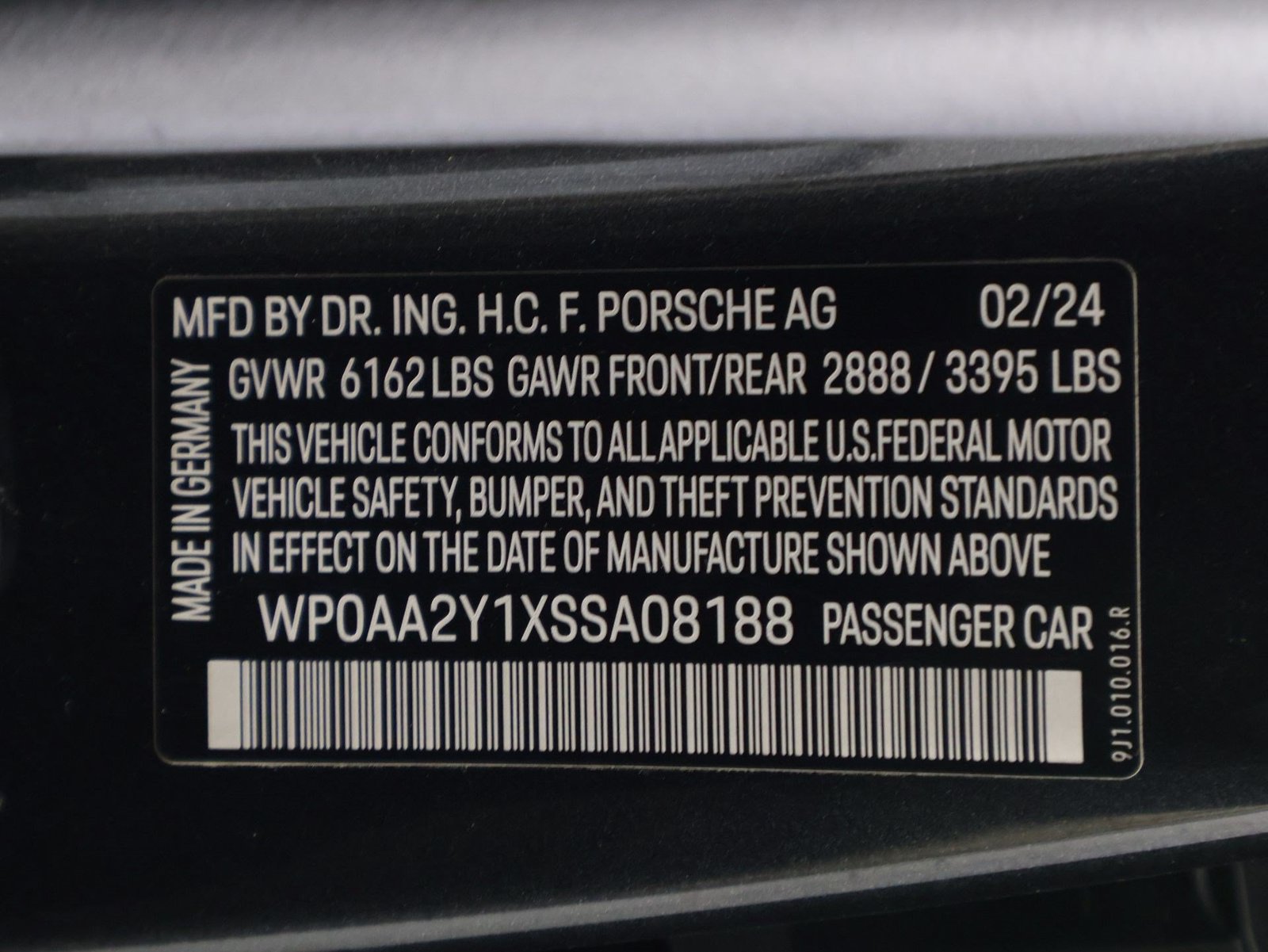 Certified 2025 Porsche Taycan RWD image 19