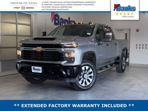 Certified 2025 Chevrolet Silverado 2500 Custom w/ Custom Convenience Package image 1