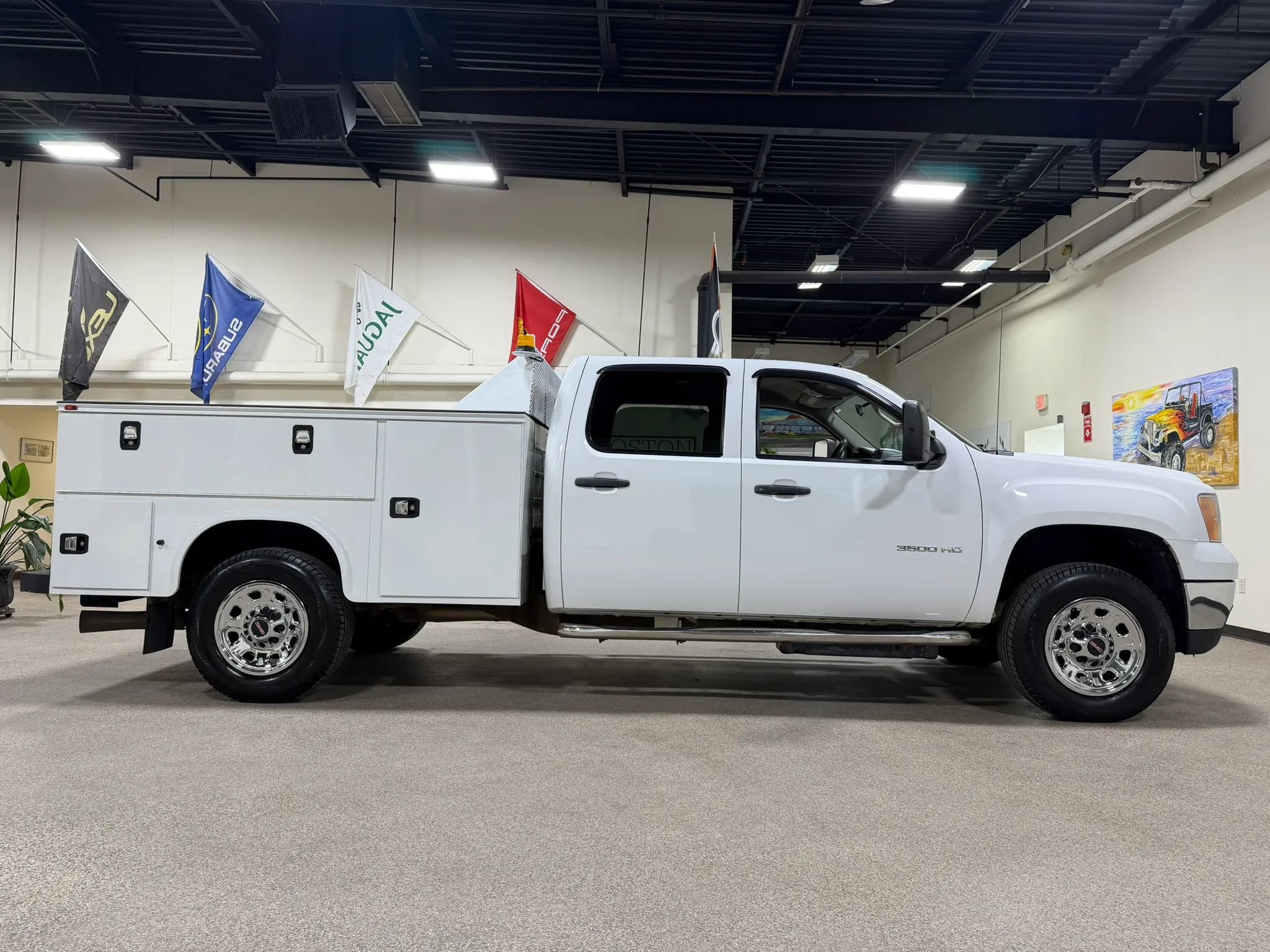 Used 2014 GMC Sierra 3500 W/T w/ Snow Plow Prep Package AWD/4WD image 7