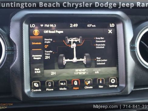 Used 2023 Jeep Wrangler Unlimited Rubicon 4xe w/ Steel Bumper Group image 30