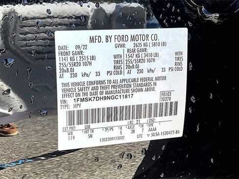 Used 2022 Ford Explorer XLT w/ Equipment Group 202A image 16