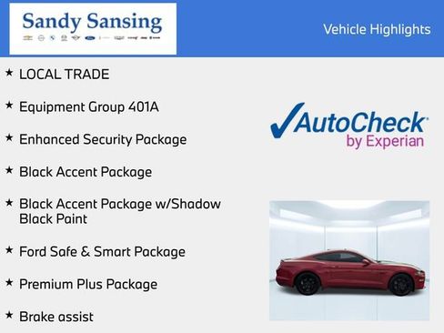 Used 2020 Ford Mustang GT Premium w/ Equipment Group 401A image 7