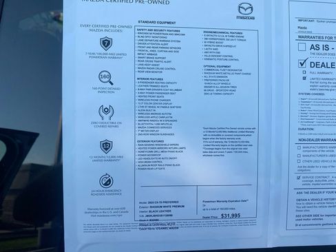 Certified 2025 MAZDA CX-70 3.3 Turbo w/ Preferred Package AWD/4WD image 25