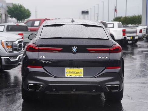 Used 2021 BMW X6 M50i w/ Executive Package AWD/4WD image 7