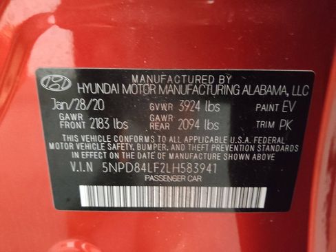 Used 2020 Hyundai Elantra SEL FWD image 33