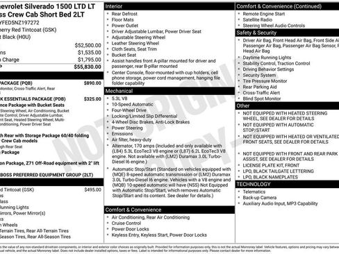 Certified 2022 Chevrolet Silverado 1500 LT Trail Boss w/ Safety Package AWD/4WD image 11