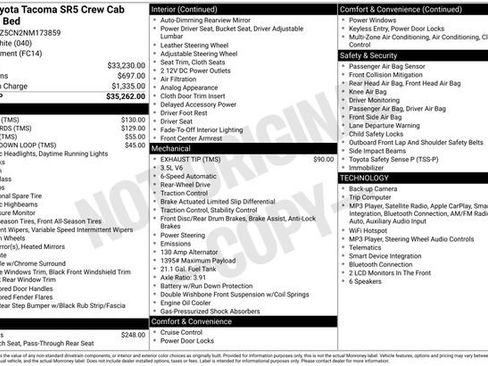 Used 2022 Toyota Tacoma SR5 RWD image 34
