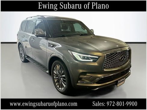 Used 2021 INFINITI QX80 Sensory w/ Cargo Package RWD image 1