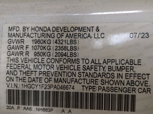 Used 2023 Honda Accord LX image 33