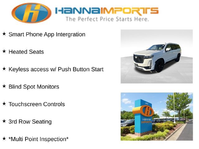 Used 2022 Cadillac Escalade Sport Platinum w/ LPO, ONYX Package AWD/4WD image 16