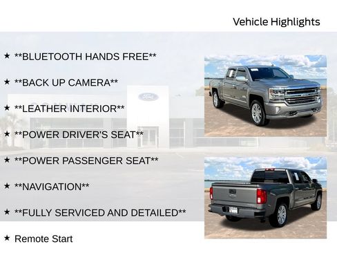 Used 2017 Chevrolet Silverado 1500 High Country RWD image 6
