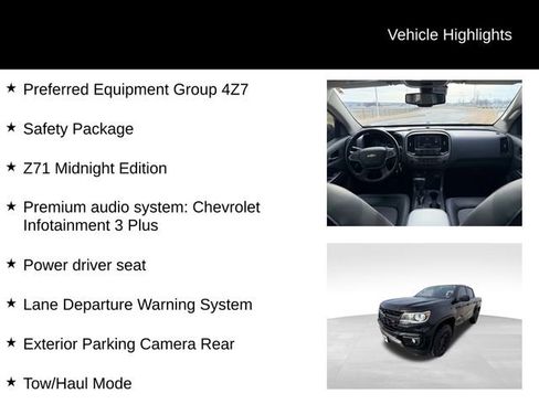 Used 2021 Chevrolet Colorado Z71 w/ Z71 Midnight Edition image 11