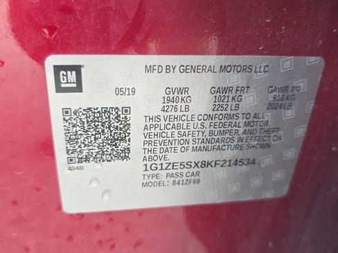 Used 2019 Chevrolet Malibu Premier w/ Sun and Wheel Package FWD image 20