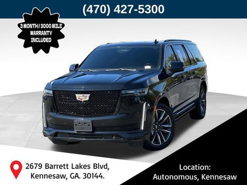 Used 2022 Cadillac Escalade ESV Sport Platinum image 1